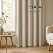 POLIGONO Curtains - Camel - View 2
