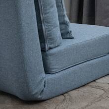 HOMCOM Futons - Bleu azur - Voir 9