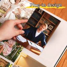 Large Capacity, Horizontal & Vertical Slot Design, 6 Inch Holds 600 Photos, Growth Album From Small To Large, Couple Travel Records, New Year Family Portraits, Mountain Landscape - 1PC - View 4