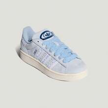 Adidas CAMPUS 00S "Bread Shoe" Classic Sports Skate Shoes - Blue and White - View 6