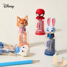 Disney 迪士尼卡通鉛筆削筆器，適合小學生使用，可愛鉛筆削筆機，兼容多種鉛筆類型，3D角色鉛筆削筆器，開學季 - 單件 - 查看 11