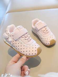 Sepatu Olahraga Anak-Anak Model Terbaru dengan Lapisan Dalam yang Nyaman - Berwarna merah muda - View 4
