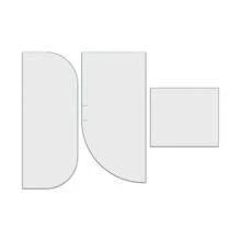 3pcs/Set DIY Long Wallet Sewing Templates, Reusable Clear PET Fabric, Multi-Slot Handmade Fabric Wallet Making Tools, Auxiliary Sewing Guide For Craft Lovers And Beginners, Creative Hand Sewing Supplies - Classic - View 11