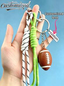Gantungan Kunci Kustom, Gantungan Kunci Tenis, Bola Basket, Sepak Bola, Rugby, Dicetak dengan Pola Bola Olahraga, Menggunakan Teknik Ukiran Personal dan Ukiran Laser, Gaya Modis, Gantungan Kunci Bulat Bertema Olahraga, Hadiah Liburan Ideal, Juga Hadiah Hari Ayah Eksklusif, Cocok untuk Teman, Kekasih, Penggemar Olahraga sebagai Aksesori, Desain Unik. - MultiWarna - View 24