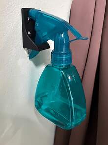 Wall-Mounted Spray Bottle Storage Rack, Multi-Functional Kitchen & Bathroom Cleaning Bottle Organizer, Space-Saving Tidy Storage, Kitchen Cabinet Organizer, Storage Room Home Bathroom Decor, Travel Essential - Multicolor - View 10