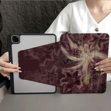 深色復古浪漫藝術風格平板保護套，附筆槽，兼容 iPad 11 (A16 2025)，自動休眠/喚醒功能，兼容 5/5PRO/6/6PRO/7/7PRO，兼容 Matepad，兼容 Honor Pad - 彩色 - 查看 8