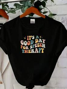 Women T-Shirts - 黑色 - 查看 1