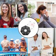 Travel Weekly Round Pill Organizer With 7 Compartments, Convenient For Organization - Conventional - View 8