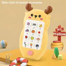 Baby Phone Toy With Music And Sound, Rubber Teether, Simulated Phone, Early Education Toy, Children's Gift - Multicolor - View 15