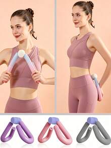 [Body Shaping Trainer]Pelvic Floor Muscle Trainer | Thigh Exerciser, Arm Shaper, Body Shaping, Leg & Butt Training, Uncharge Available In Purple - Multicolor - View 4
