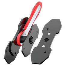 Brake Caliper Piston Press Tool For Single, Dual & Quad Piston Disc Brakes - 360° Rotating Ratchet Wrench, Effort-Saving Automotive Brake Repair Tool For Car Maintenance - Red - View 12