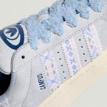 Adidas CAMPUS 00S "Bread Shoe" Classic Sports Skate Shoes - Blue and White - View 10