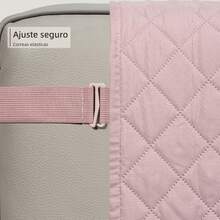 POLIGONO Sofa Slipcovers - Dusty Pink - View 6