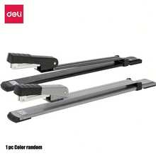 Heavy Duty Long Arm Stapler, Suitable For Books And Magazines - 25 Sheet Capacity, 12 Inch Stapling Depth, Precise Markings, Metal Structure, Professional Office Use, Book Stapler | Durable Stapler - Random Color - Single Item - View 12