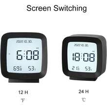 Weather Monitoring Clocks - Black 1pc - View 4