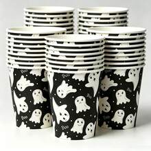 20/10pcs, Halloween Theme, Ice Cream Cups, Suitable For Restaurant Decoration, Halloween Party, Halloween Decorations - Multicolor - View 8