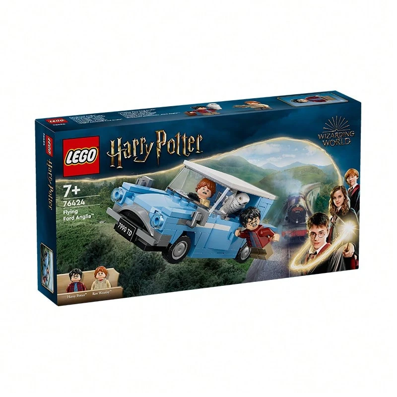 LEGO Building Blocks 76424 Ford Anglia Flying Car Harry Potter Series Building Blocks - Clear - View 1
