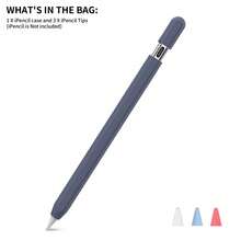Silicone Protective Case Compatible With Apple Pencil Pro And 2nd Generation Apple Pencil, Includes 3 Replacement Pencil Tips - Multicolor - View 17