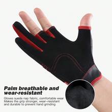 Kyncilor 1 Pasang Sarung Tangan Memancing 3 Jari, Cocok untuk Memancing di Luar Ruangan, Dapat Digunakan dalam Berbagai Skenario, Desain Anti-Selip untuk Genggaman Stabil, Elastis & Bernapas, Sarung Tangan Pelindung Matahari, Cocok untuk Memancing dengan Umpan Tiruan - MultiWarna - View 3