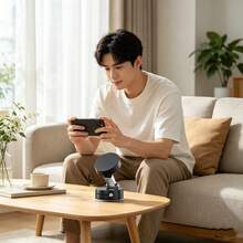 1pc Vacuum Magnetic Suction Cup Car Phone Holder Stand Car Mount Foldable Holder NEW Compatible With IPhone, Android Phone, Gift For Birthday, Family, Friends Car Accessories - One Size - View 7