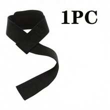 1 Pair Fitness Wrist Strap, Polyester Wrist Support Strap, Suitable For Fitness, Strength Training, And Gym Workouts - Black - Multicolor - View 10