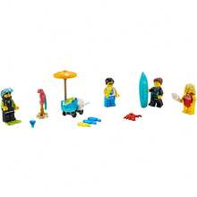 LEGO Building Blocks 40344 Minifigure Set - Summer Celebration Building Blocks - Clear - View 2