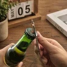 1/2/4pcs Christmas Tree Bottle Opener Creative Metal Beer Bottle Opener Magnetic Fridge Magnet Holiday Decoration Multi-Function Bottle Opener Holiday Decoration Holiday Gift Christmas Halloween - View 4