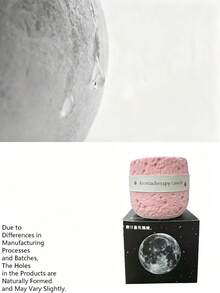1pc Concrete Scented Candle | Natural Soy Wax Candle With Volcanic Rock Texture Aromatherapy Cup - Multi Scents - View 1