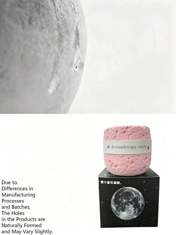 1pc Concrete Scented Candle | Natural Soy Wax Candle With Volcanic Rock Texture Aromatherapy Cup