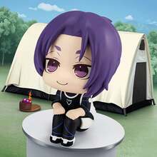 1pc /11cm Blue Lock Anime Character Figure, Sitting Pose Chibi PVC ...