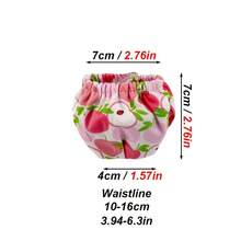Cute Duck Print Hamster Diaper, Washable Breathable Pet Underwear, Suitable For Small Rodents, Leak-Proof Design, Ideal For Cage Hygiene And Travel - one-size - View 5