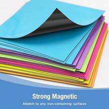 Reusable Magnetic Sticky Notes, 3x3 Inch, With 4 Markers, Erasable Labels, Suitable For Whiteboards, Refrigerators, Storage Cabinets And Other Smooth Surfaces, Perfect For Office, Classroom Organization And Home Reminders, Essential For Meetings And Office Work, Recommended For Back To School Season - A - View 1