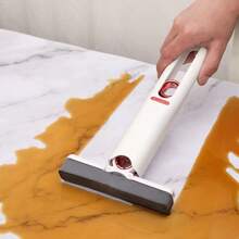 Expandable Mini Mop - Dry & Wet Cleaning, Compact Space-Saving Design, Durable Plastic Construction, Suitable For Kitchen, Bathroom, Living Room, Car Glass - Multi-Function Cleaning Tool, Bathroom Cleaning, Stylish Handle Design, Efficient Cleaning Head, Floor Cleaning Mop - Multicolor - View 7
