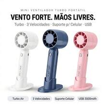 Phone Fan - Mavi - Görünüm 3
