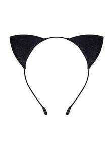3pcs Halloween Animal Headband Set Cat Ear Headband Plush Tail Bell Collar Costume Accessory Kit - Multicolor - View 7