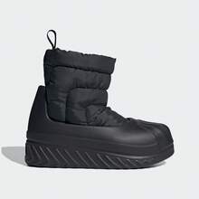 Adidas ADIFOM SUPERSTAR WINTER BOOT W Classic Shell Toe Detachable Thick Sole Boots IG4215 - Black - View 3