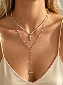 Y-Style, Adjustable Length, Fashionable For Women, Suitable For Daily Wear, Shopping,Photo Shoots - Gold - View 6