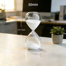 5/15/30min Optional, Timer, Creative Quicksand Ins Style, Desktop Countdown Ornament, Suitable For Desk, Kitchen, Office - Hourglass - View 10