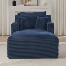 Blue + Corduroy + 1-seater