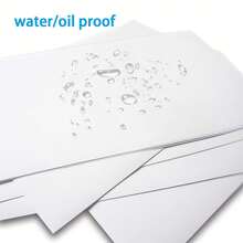 ESHANG A4 10 Sheets Printable Vinyl Sticker Paper For Inkjet Printer, 65% Clear Transparent Waterproof Decal Paper Self-Adhesive Sheets 8.3"X11.7"- Dries Quickly And Holds Ink Beautifully - A4 - View 4