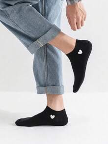 10/15 Pairs Women's Black/White/Grey Solid Color Mesh Breathable Cotton Soft Skin-Friendly Moisture-Wicking Low-Cut Invisible Boat Socks, Minimalist Versatile For Sports, Casual, Business, Daily Wear, All Seasons, Available In 1/5/10/15/20 Pairs - Multicolor - View 4