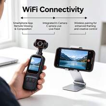 Rotating Action Camera With Anti-Shake Function, Outdoor Cycling Video Recorder, High Definition Handheld Video Camera - Multicolor - View 8