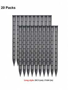 20pcs High-Quality Plant Aeration Tubes, Prevent Root Rot And Overwatering, Promote Root Health, Dry-Wet Cycle Gardening Tool - A - View 11