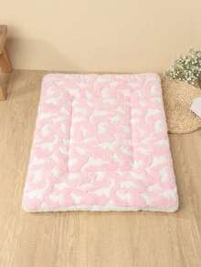 Polyester Fiber Cute Breathable Washable Thickened Pet Bed Mat, Suitable For Small And Medium Cats And Dogs For Year-Round Use (Suitable For Teddy/Teddy Bear And Other Active Dogs, Not Suitable For Large Dogs) - Pink - View 14