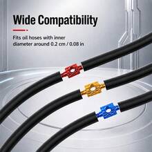 VXM 2/10/100pcs Cable End Caps Cable Guide For Bicycle Mountain Bike Road Bike Brake Shifter Sealed Cable Caps Cable Clips Inner Cable Connector - Multicolor - View 7