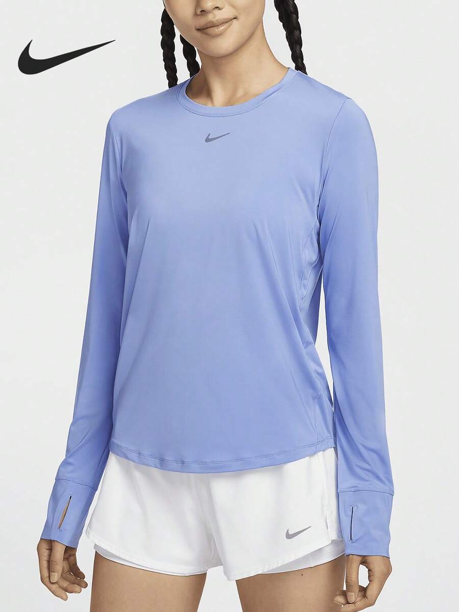Nike Genuine Dri-FIT Women's Training Sports Running Fitness Lengan Panjang FN2802-494 - FN2802-494 - View 1