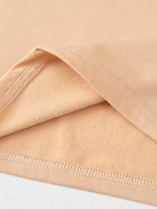 2pcs/Set Women's Thermal Underwear Set, Crew Neck Top + Pants, Winter Base Layer Thermal Top And Leggings - Beige - View 7