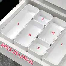 Makeup Storage Set - 6 Pieces [2P+2M+2L] - View 2