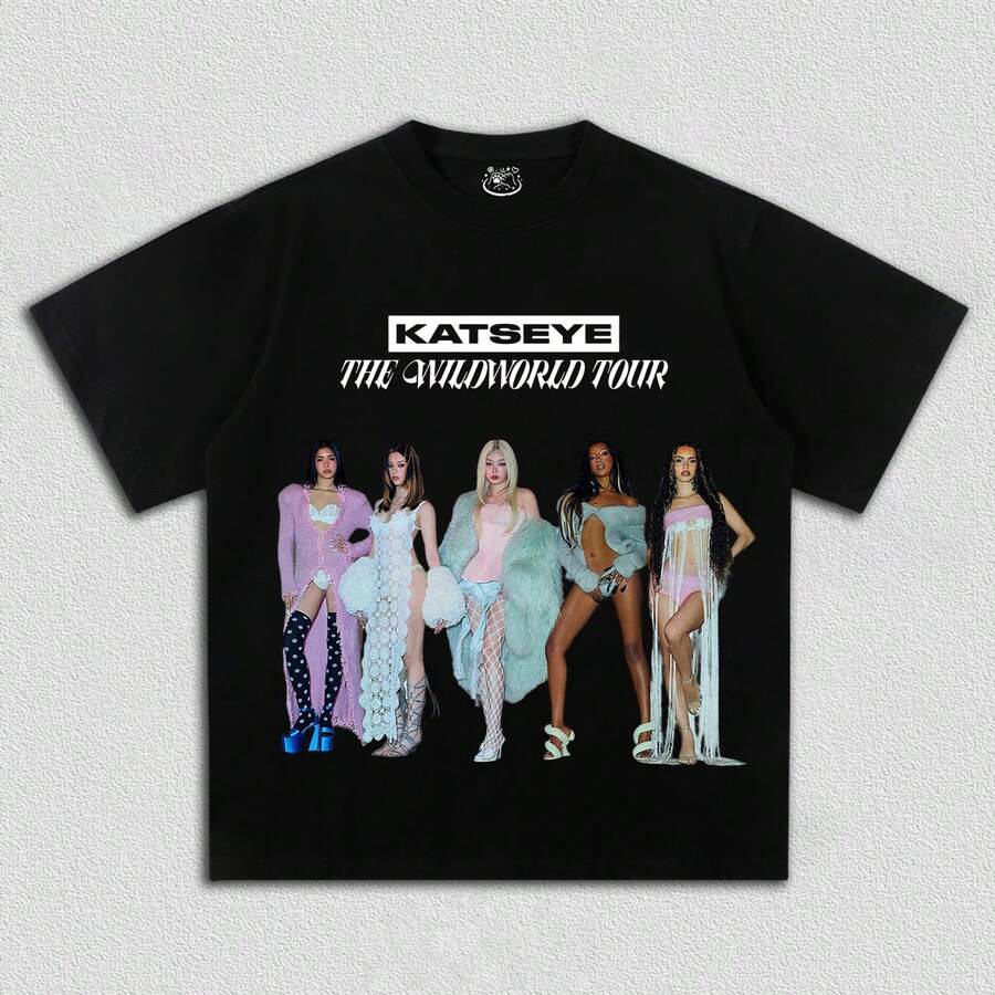 Women T-Shirts - 黑色 - 查看 1