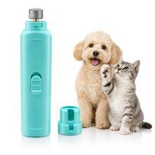 Automatic Low Noise Pet Nail Grinder, Suitable For Small Dogs And Cats, Portable Battery Powered Nail Trimmer, Durable Fashion Pet Grooming Essential (2 AAA Batteries Not Included), Battery Not Included - A - View 11